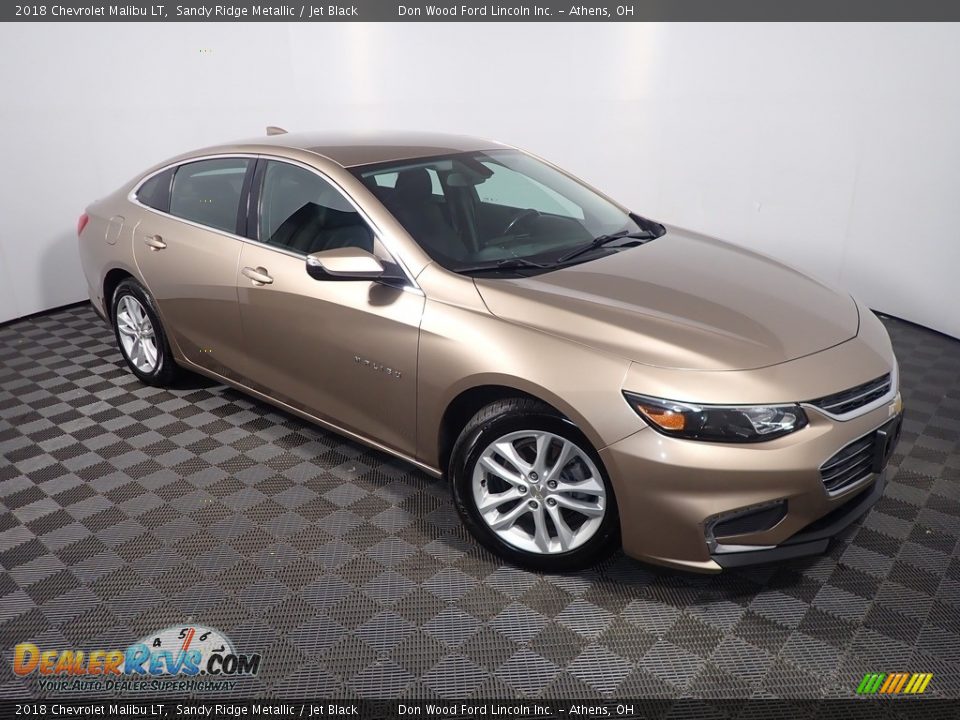 2018 Chevrolet Malibu LT Sandy Ridge Metallic / Jet Black Photo #2