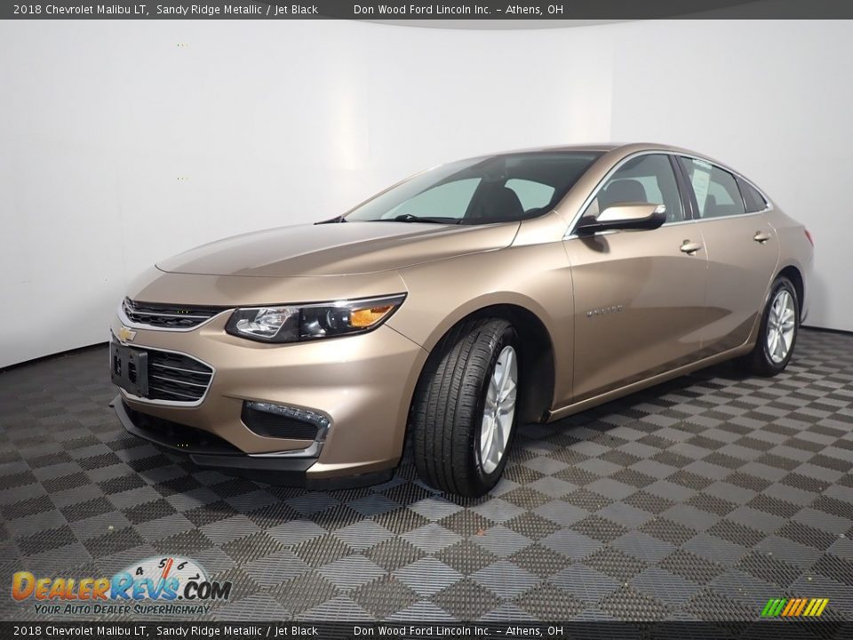 2018 Chevrolet Malibu LT Sandy Ridge Metallic / Jet Black Photo #7