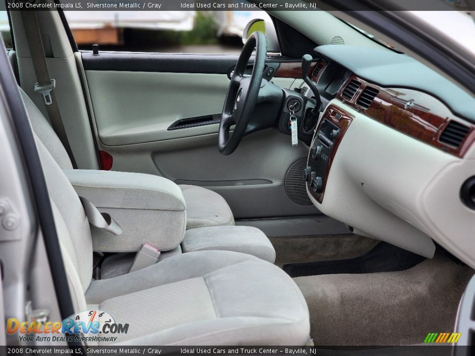 2008 Chevrolet Impala LS Silverstone Metallic / Gray Photo #12