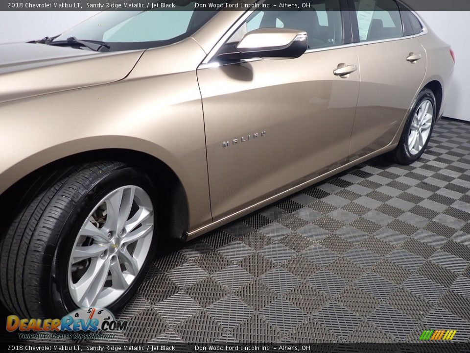 2018 Chevrolet Malibu LT Sandy Ridge Metallic / Jet Black Photo #9