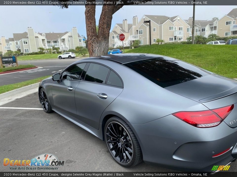 2020 Mercedes-Benz CLS 450 Coupe designo Selenite Grey Magno (Matte) / Black Photo #16