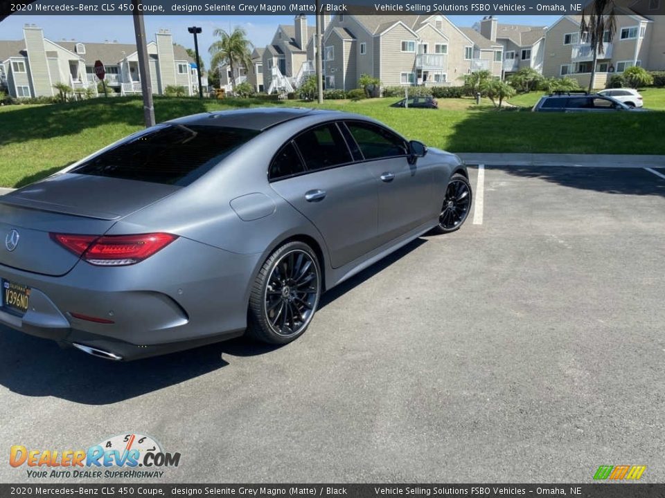 2020 Mercedes-Benz CLS 450 Coupe designo Selenite Grey Magno (Matte) / Black Photo #17