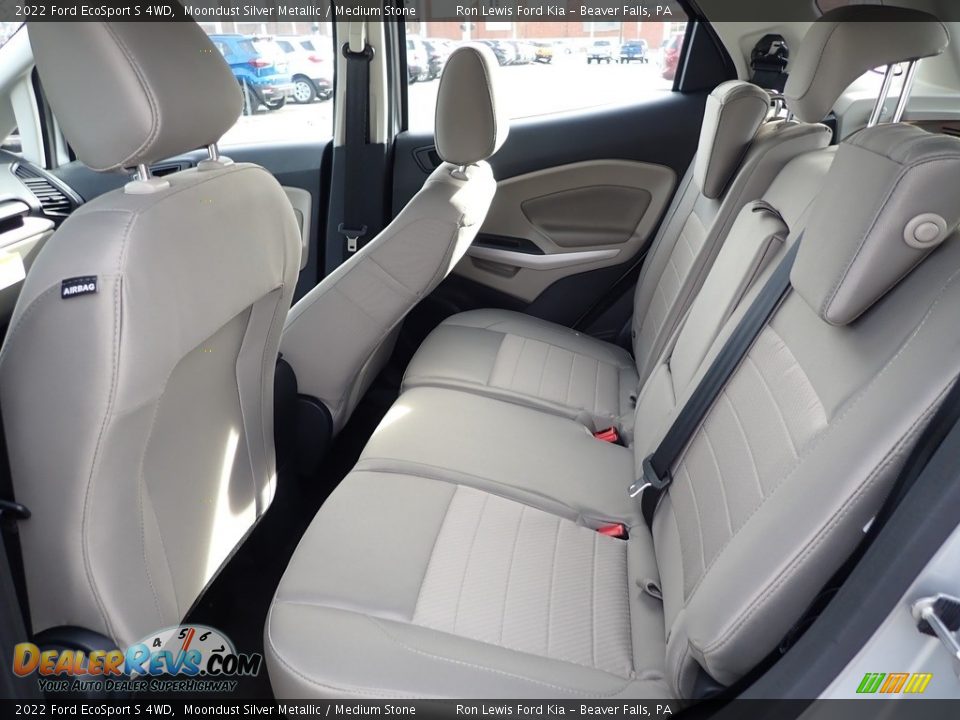 2022 Ford EcoSport S 4WD Moondust Silver Metallic / Medium Stone Photo #12