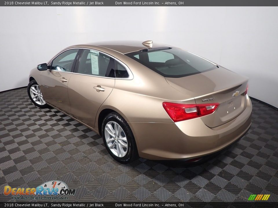 2018 Chevrolet Malibu LT Sandy Ridge Metallic / Jet Black Photo #11