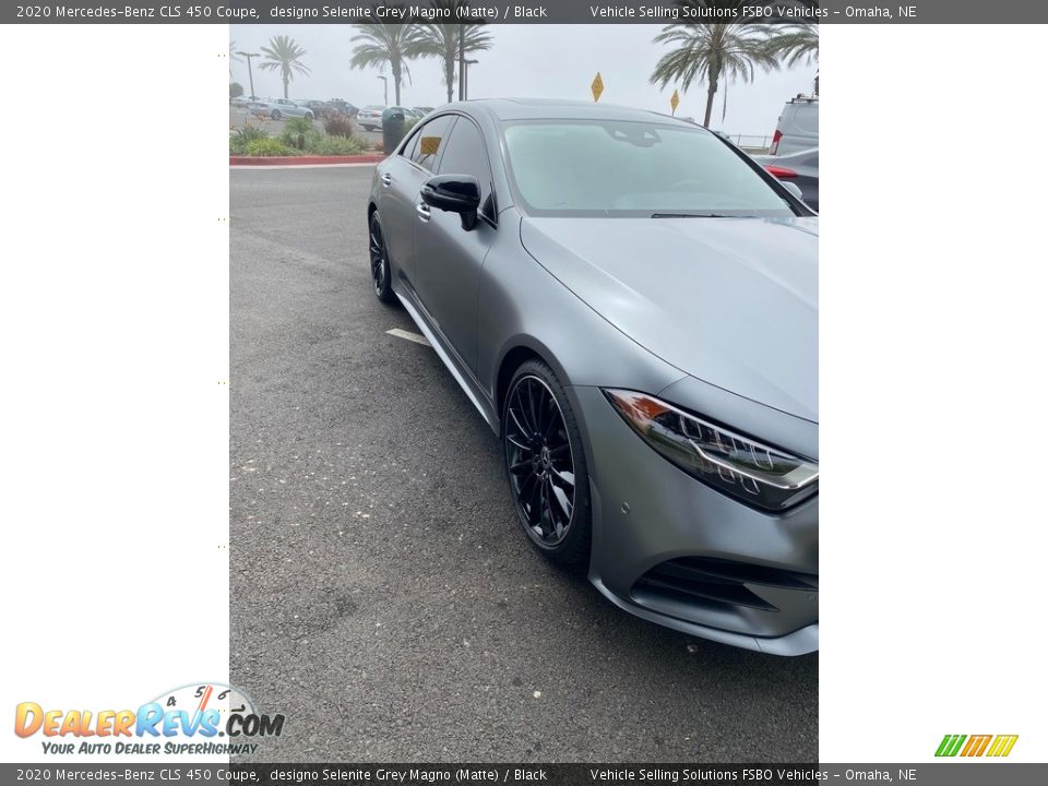 2020 Mercedes-Benz CLS 450 Coupe designo Selenite Grey Magno (Matte) / Black Photo #18