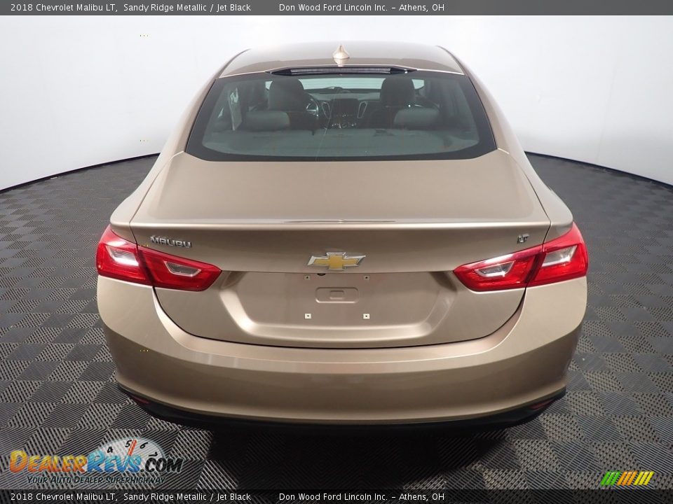 2018 Chevrolet Malibu LT Sandy Ridge Metallic / Jet Black Photo #12