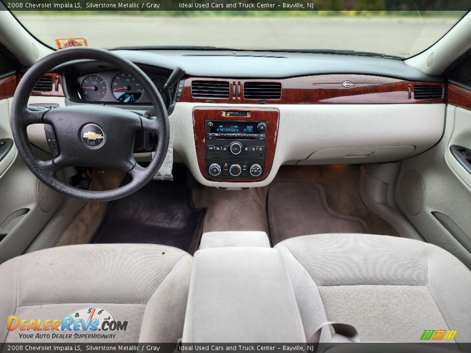 2008 Chevrolet Impala LS Silverstone Metallic / Gray Photo #15