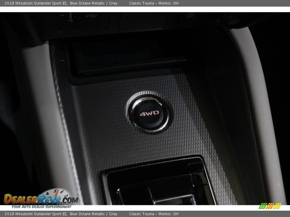 2018 Mitsubishi Outlander Sport ES Blue Octane Metallic / Gray Photo #14