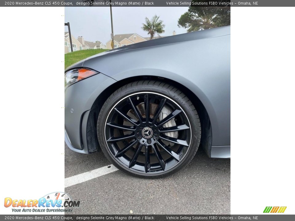 2020 Mercedes-Benz CLS 450 Coupe designo Selenite Grey Magno (Matte) / Black Photo #20