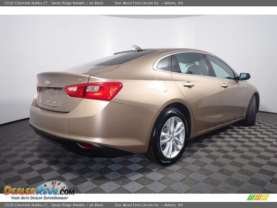 2018 Chevrolet Malibu LT Sandy Ridge Metallic / Jet Black Photo #15