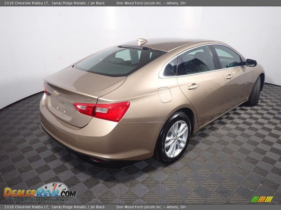 2018 Chevrolet Malibu LT Sandy Ridge Metallic / Jet Black Photo #16