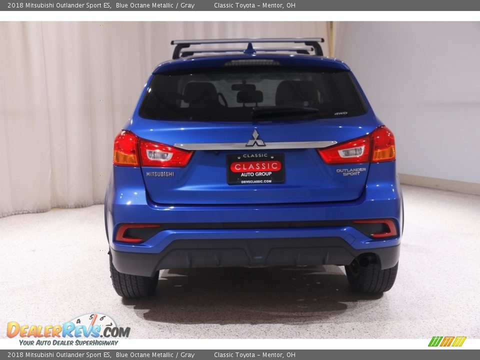 2018 Mitsubishi Outlander Sport ES Blue Octane Metallic / Gray Photo #18