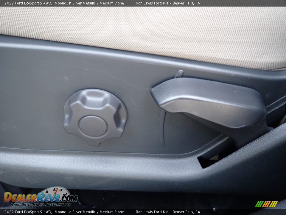 2022 Ford EcoSport S 4WD Moondust Silver Metallic / Medium Stone Photo #19