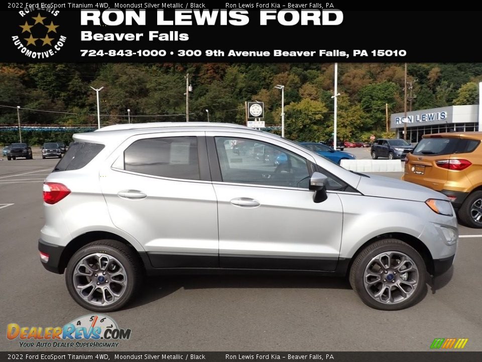 2022 Ford EcoSport Titanium 4WD Moondust Silver Metallic / Black Photo #1