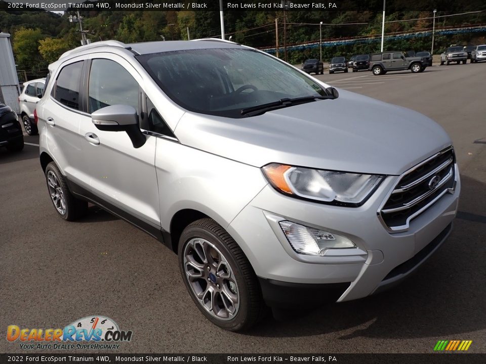 2022 Ford EcoSport Titanium 4WD Moondust Silver Metallic / Black Photo #2