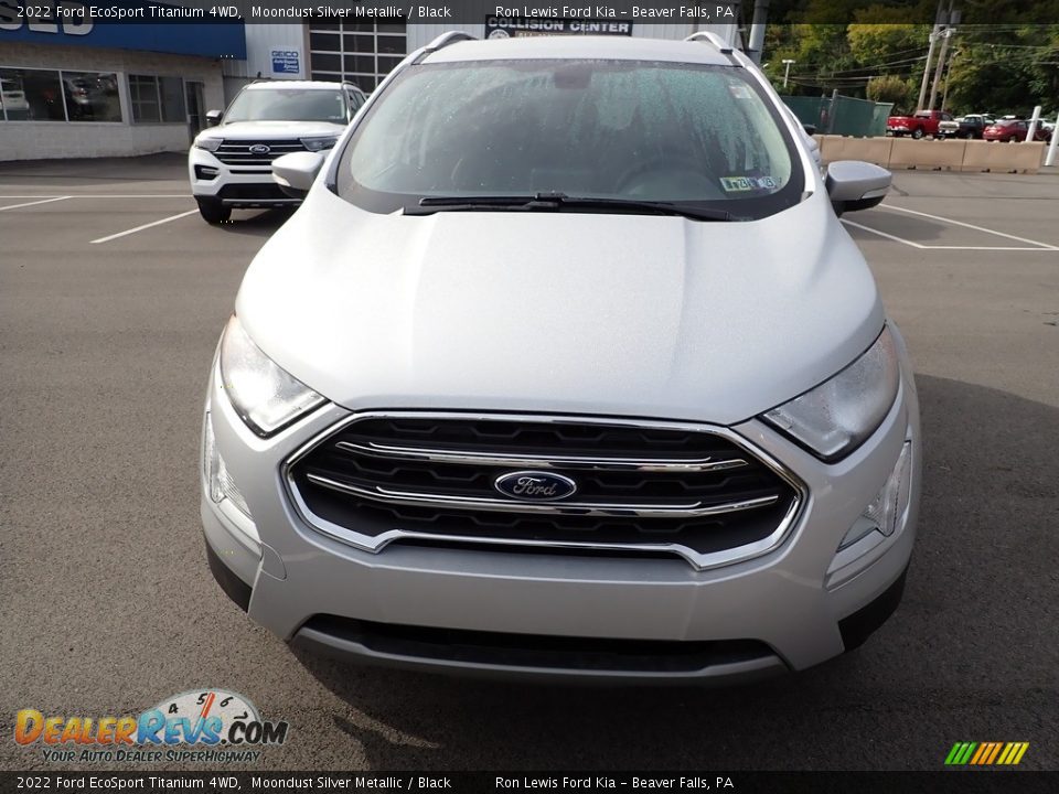 2022 Ford EcoSport Titanium 4WD Moondust Silver Metallic / Black Photo #3