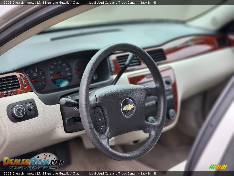 2008 Chevrolet Impala LS Silverstone Metallic / Gray Photo #23