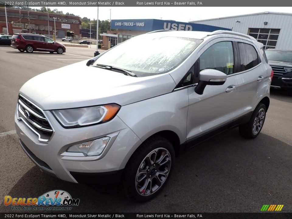 2022 Ford EcoSport Titanium 4WD Moondust Silver Metallic / Black Photo #4