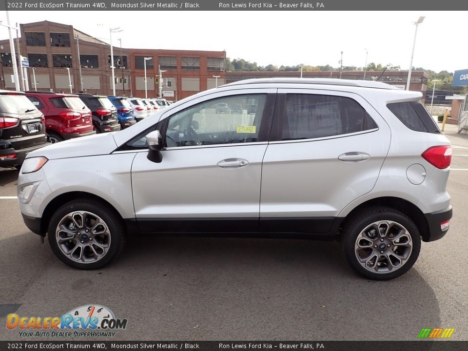 2022 Ford EcoSport Titanium 4WD Moondust Silver Metallic / Black Photo #5