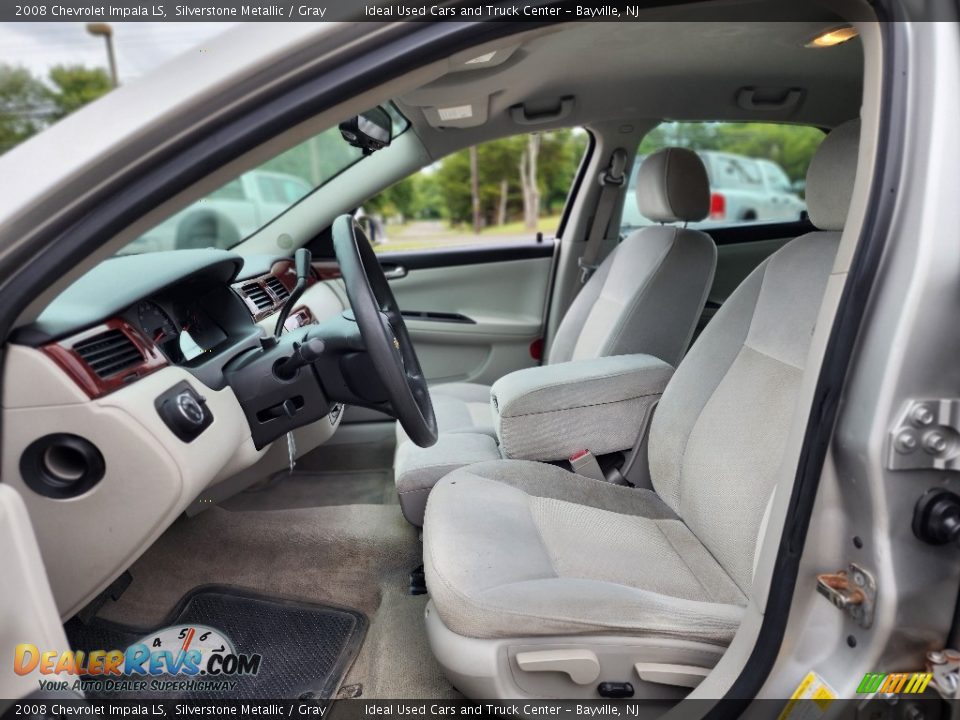 2008 Chevrolet Impala LS Silverstone Metallic / Gray Photo #25