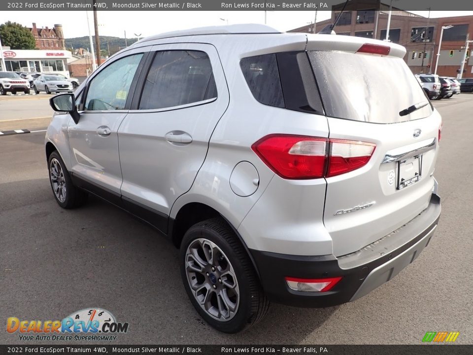 2022 Ford EcoSport Titanium 4WD Moondust Silver Metallic / Black Photo #6