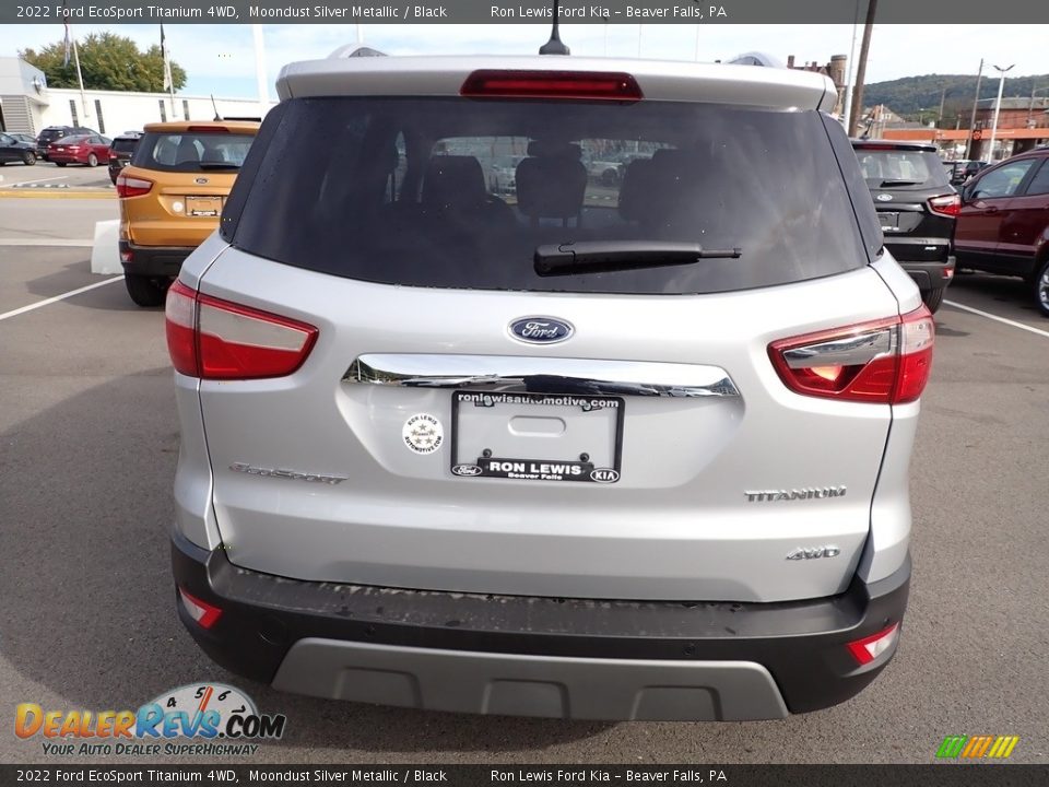 2022 Ford EcoSport Titanium 4WD Moondust Silver Metallic / Black Photo #7