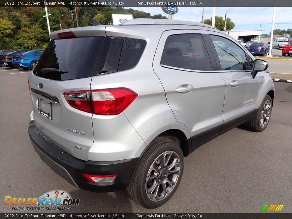 2022 Ford EcoSport Titanium 4WD Moondust Silver Metallic / Black Photo #8