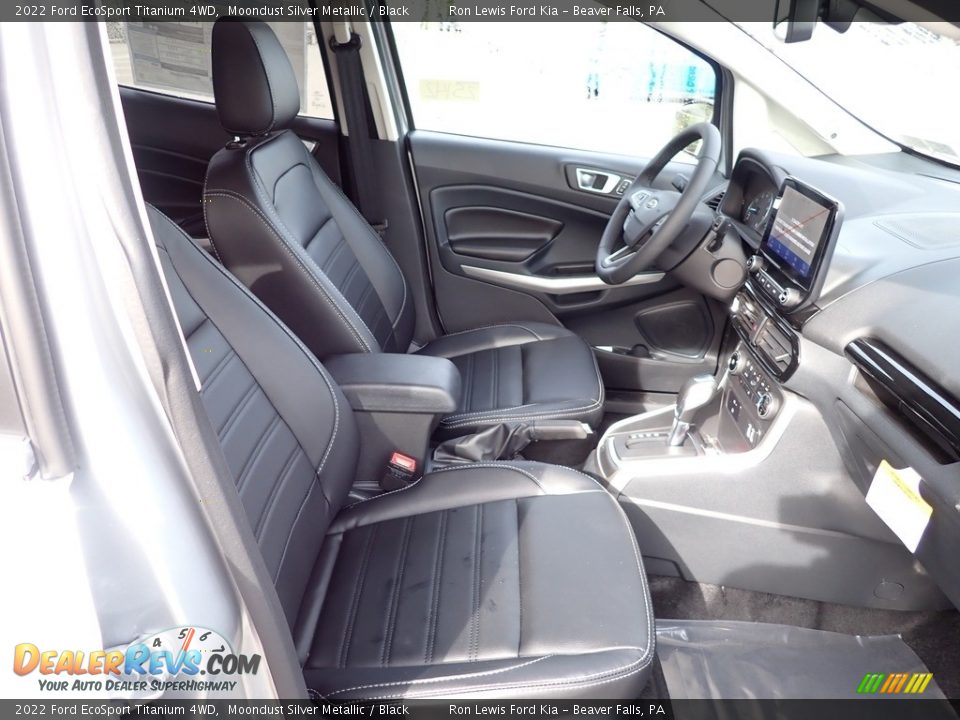 2022 Ford EcoSport Titanium 4WD Moondust Silver Metallic / Black Photo #11