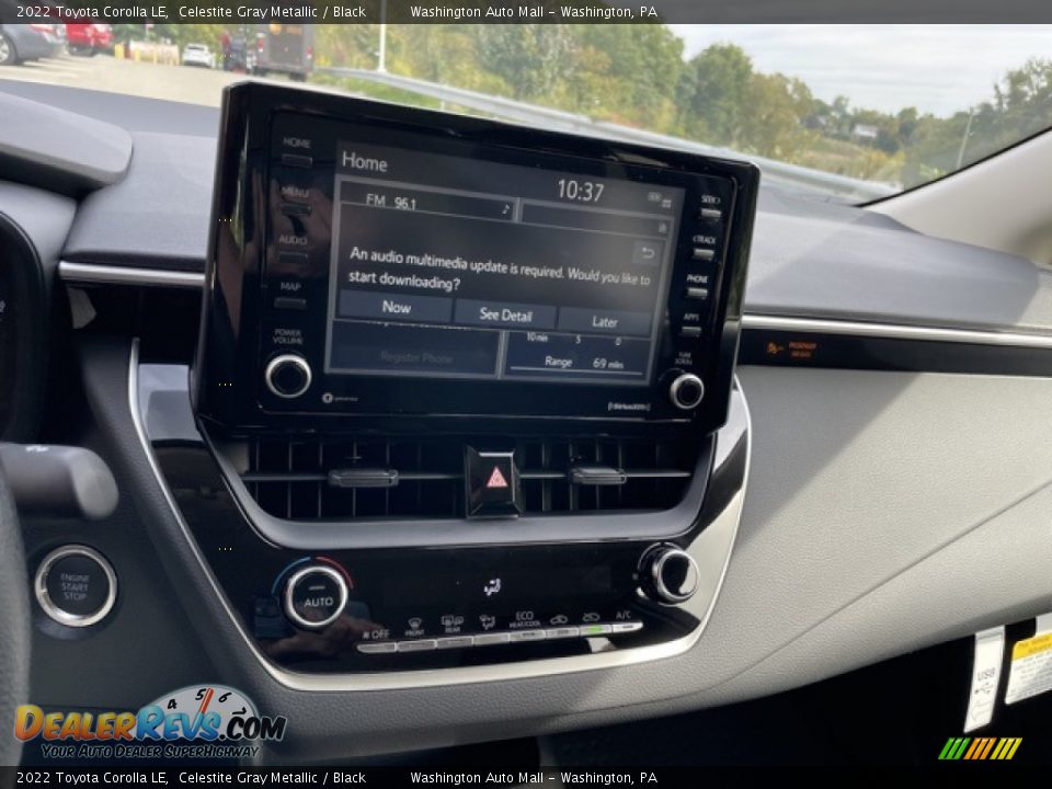 2022 Toyota Corolla LE Celestite Gray Metallic / Black Photo #5