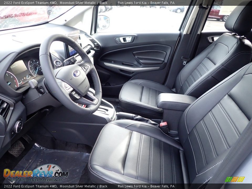 2022 Ford EcoSport Titanium 4WD Moondust Silver Metallic / Black Photo #14