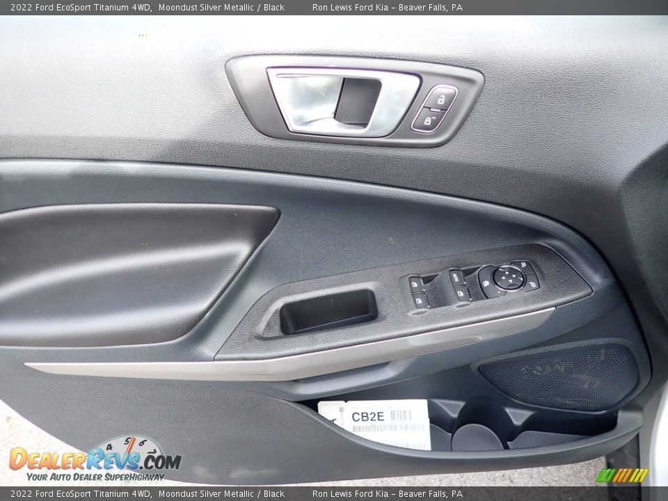 2022 Ford EcoSport Titanium 4WD Moondust Silver Metallic / Black Photo #15