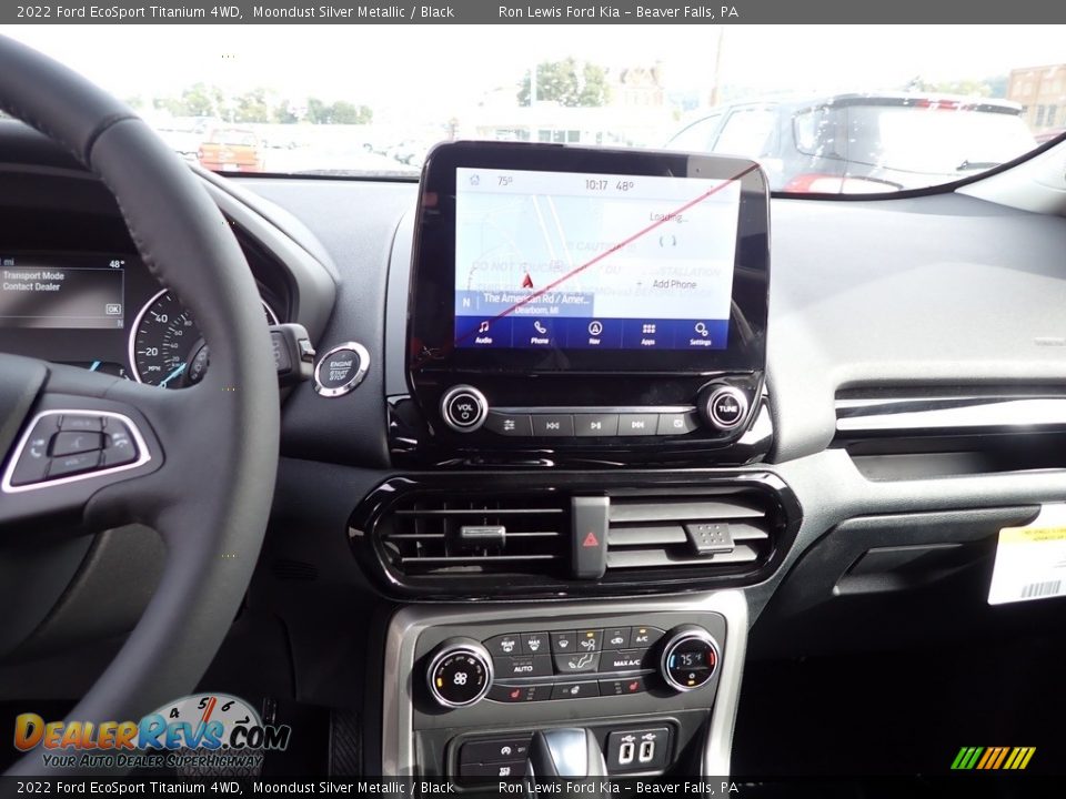 2022 Ford EcoSport Titanium 4WD Moondust Silver Metallic / Black Photo #16