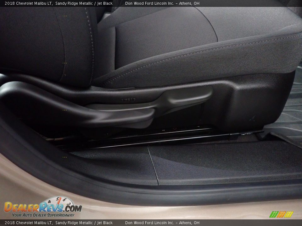 2018 Chevrolet Malibu LT Sandy Ridge Metallic / Jet Black Photo #36