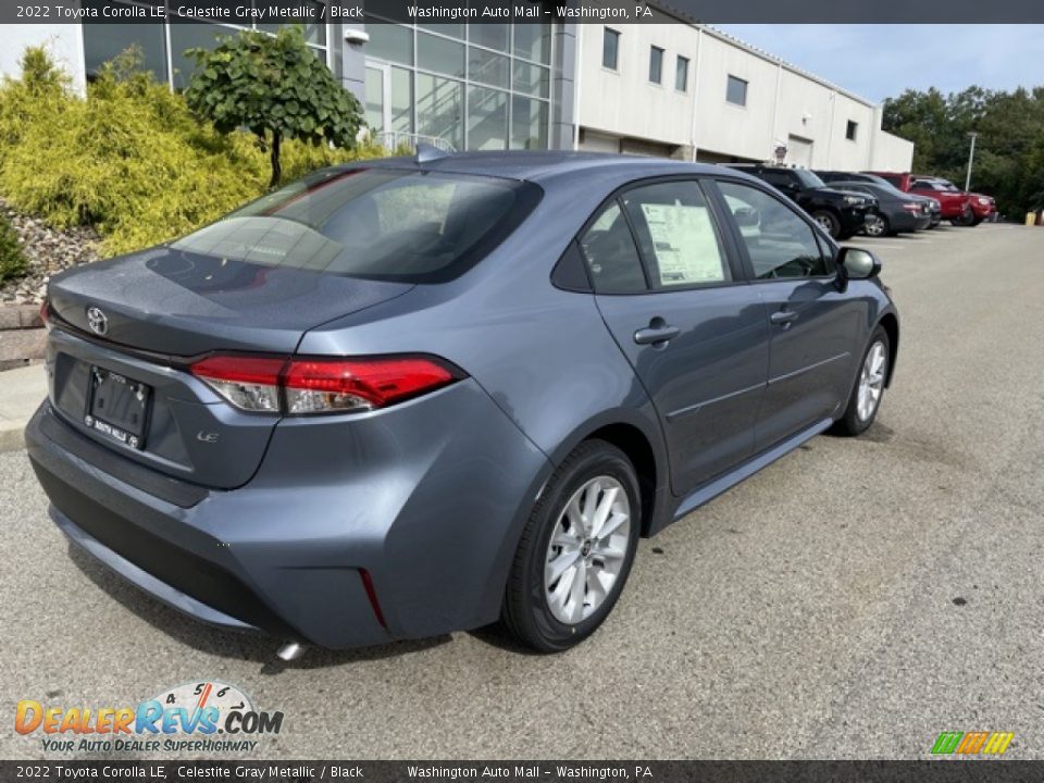 2022 Toyota Corolla LE Celestite Gray Metallic / Black Photo #9