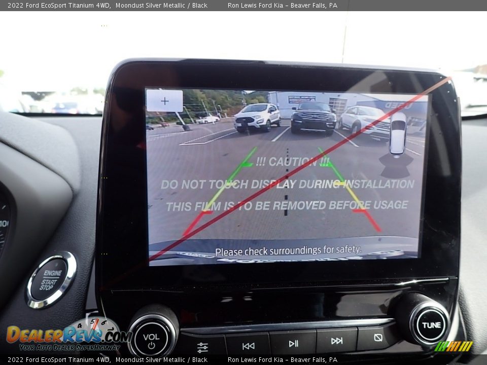 2022 Ford EcoSport Titanium 4WD Moondust Silver Metallic / Black Photo #18