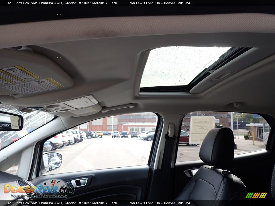 2022 Ford EcoSport Titanium 4WD Moondust Silver Metallic / Black Photo #19