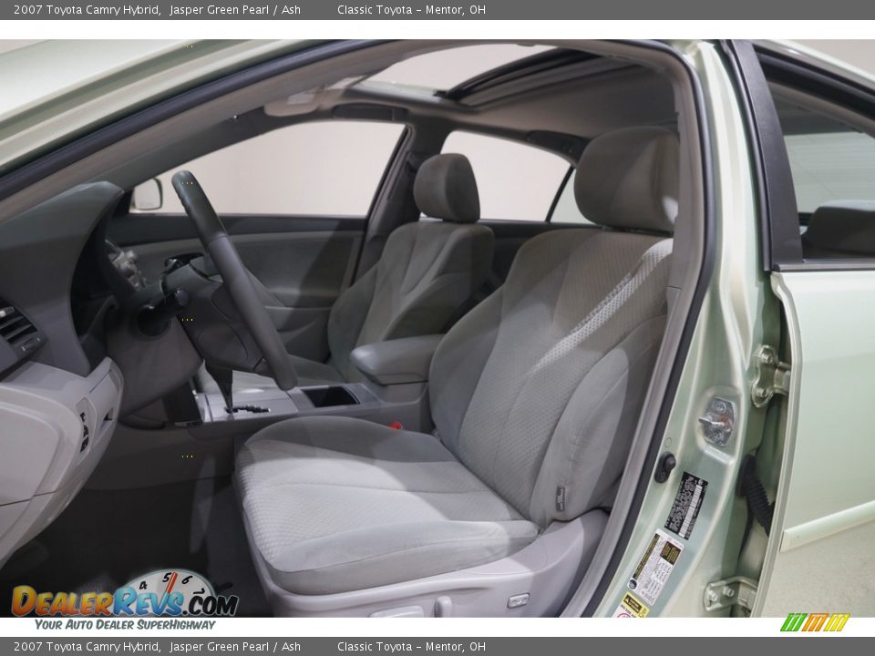 2007 Toyota Camry Hybrid Jasper Green Pearl / Ash Photo #5