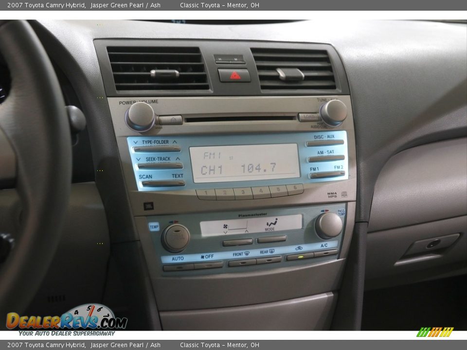 2007 Toyota Camry Hybrid Jasper Green Pearl / Ash Photo #9