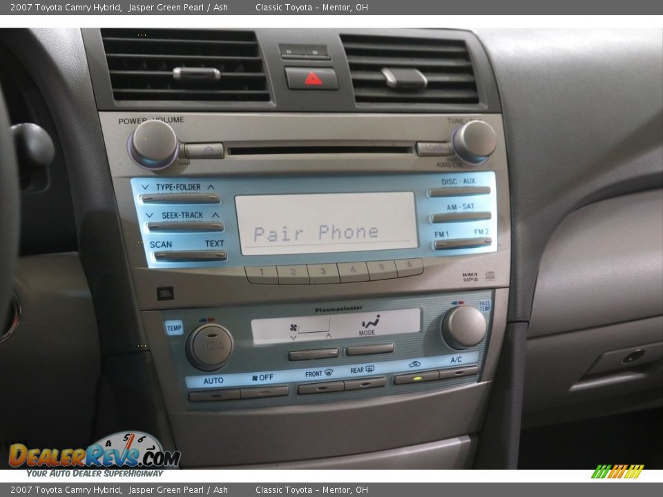 2007 Toyota Camry Hybrid Jasper Green Pearl / Ash Photo #10