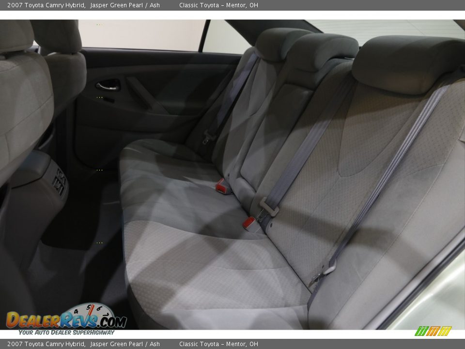 2007 Toyota Camry Hybrid Jasper Green Pearl / Ash Photo #15