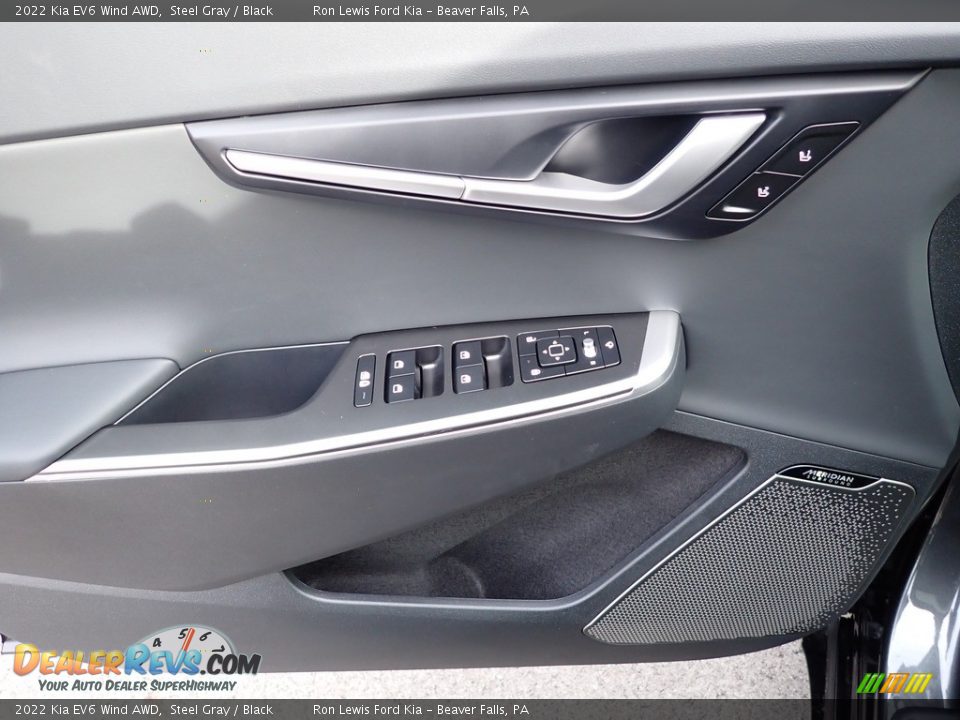2022 Kia EV6 Wind AWD Steel Gray / Black Photo #15