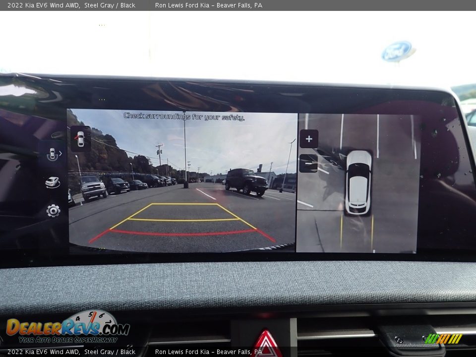 2022 Kia EV6 Wind AWD Steel Gray / Black Photo #18