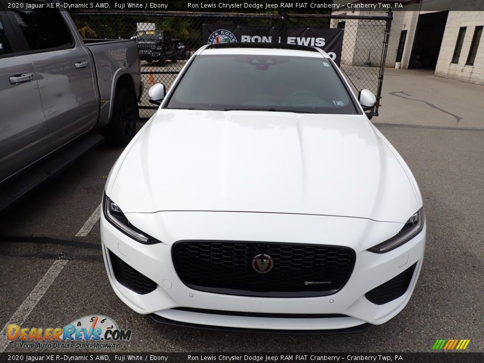 2020 Jaguar XE R-Dynamic S AWD Fuji White / Ebony Photo #2