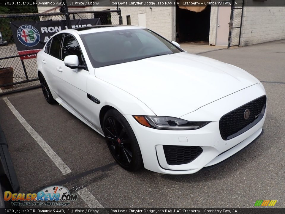 2020 Jaguar XE R-Dynamic S AWD Fuji White / Ebony Photo #3