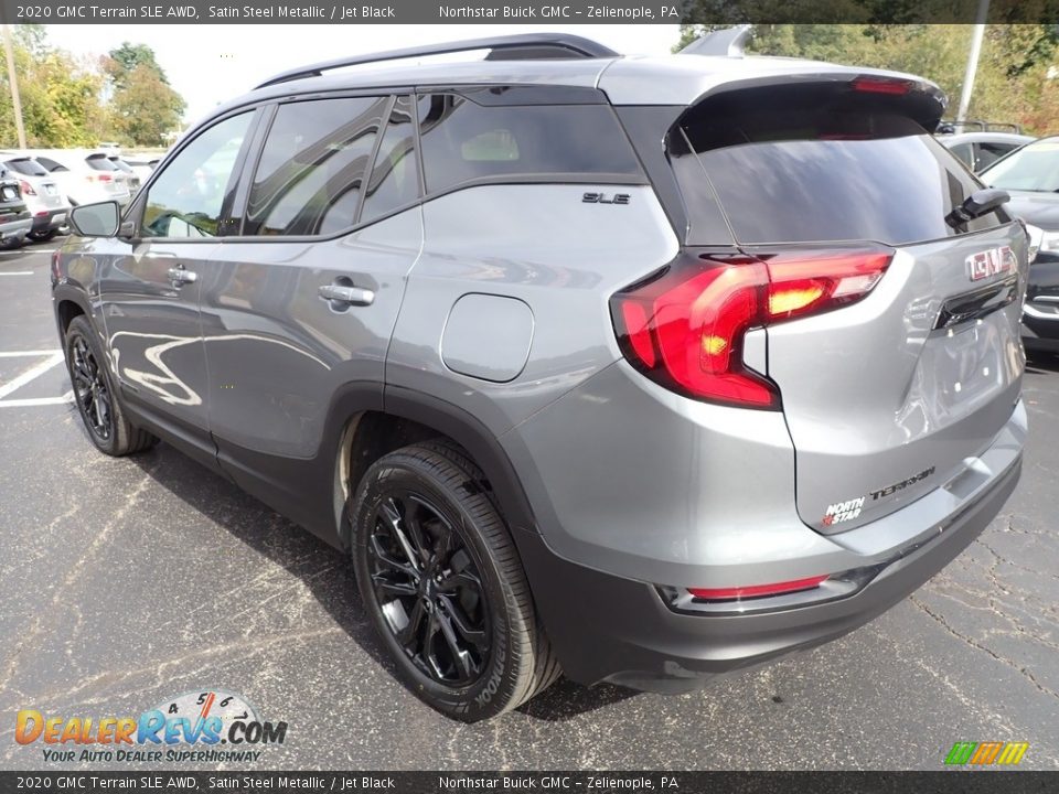 2020 GMC Terrain SLE AWD Satin Steel Metallic / Jet Black Photo #3