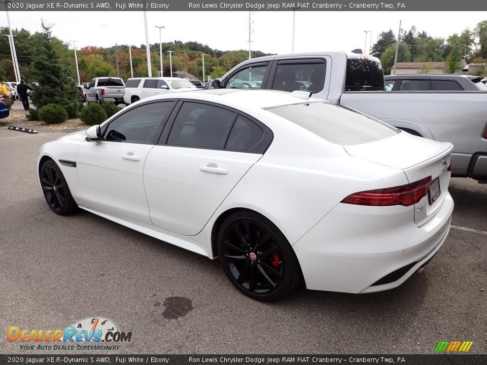 2020 Jaguar XE R-Dynamic S AWD Fuji White / Ebony Photo #4