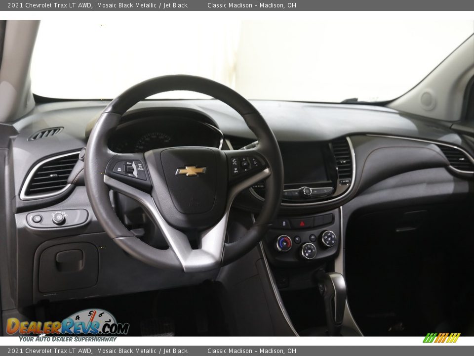2021 Chevrolet Trax LT AWD Mosaic Black Metallic / Jet Black Photo #6