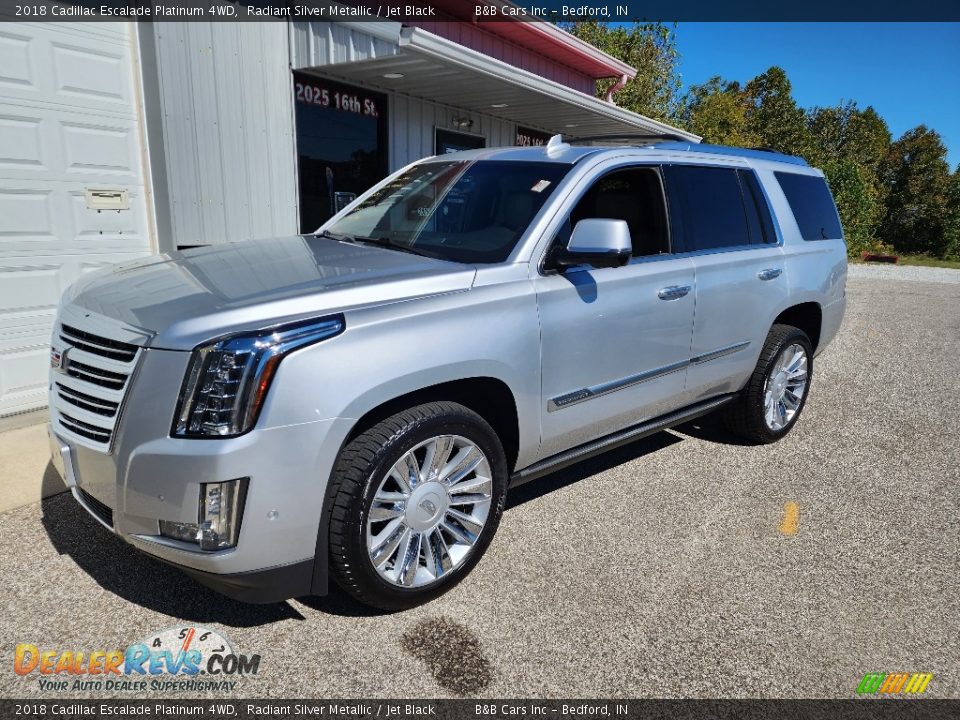 Radiant Silver Metallic 2018 Cadillac Escalade Platinum 4WD Photo #1