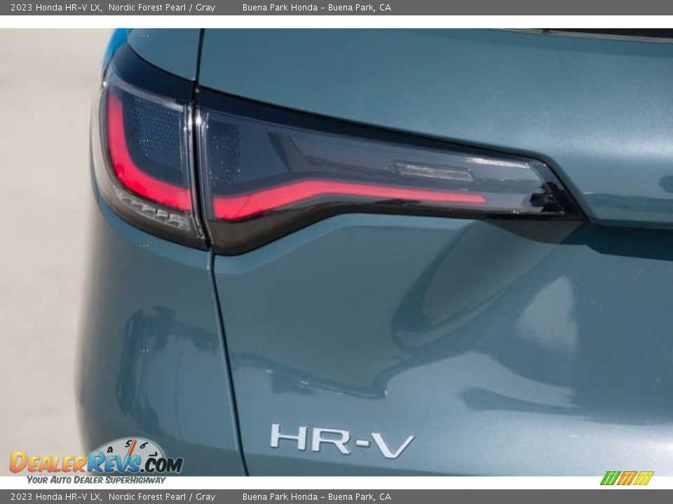 2023 Honda HR-V LX Nordic Forest Pearl / Gray Photo #8