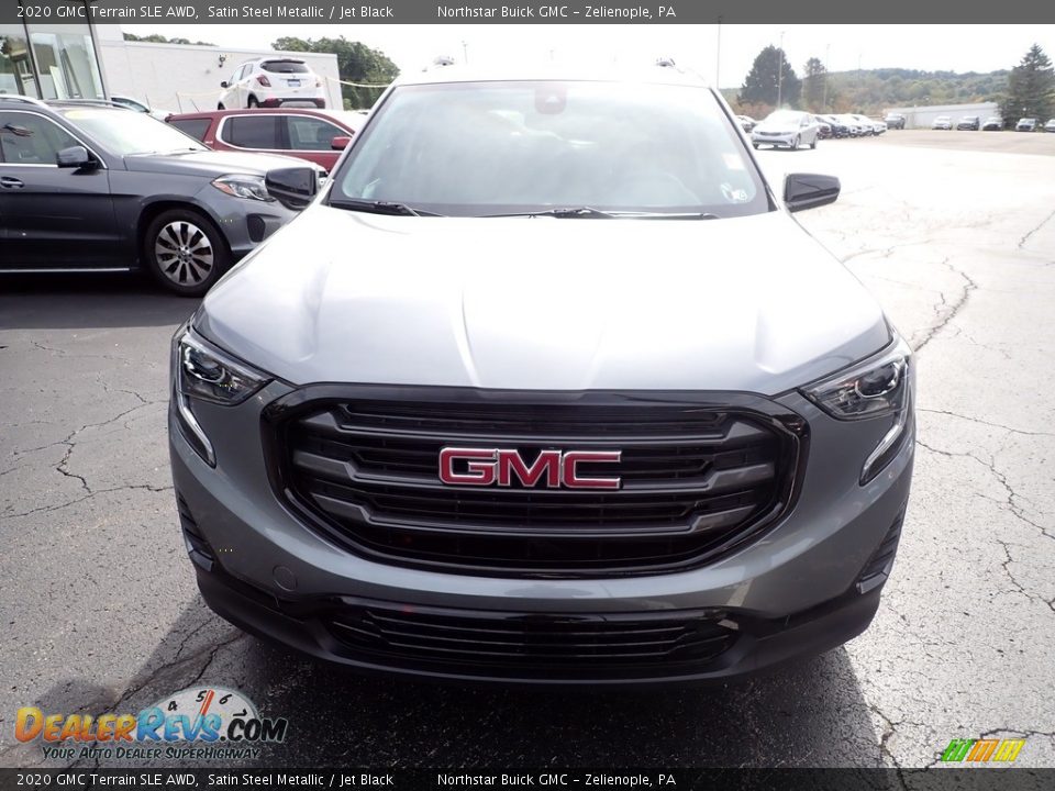 2020 GMC Terrain SLE AWD Satin Steel Metallic / Jet Black Photo #11